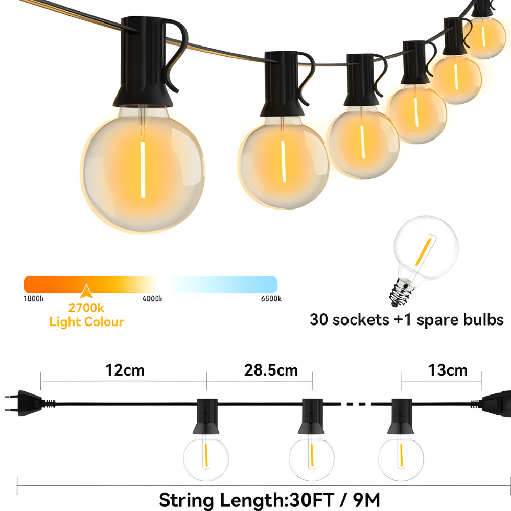 SolarBulb™ - kuglelys med dobbelt effekt